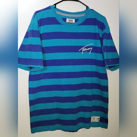 Vintage Tommy Jeans striped Shirt size Medium.‎ - Picture 1 of 4
